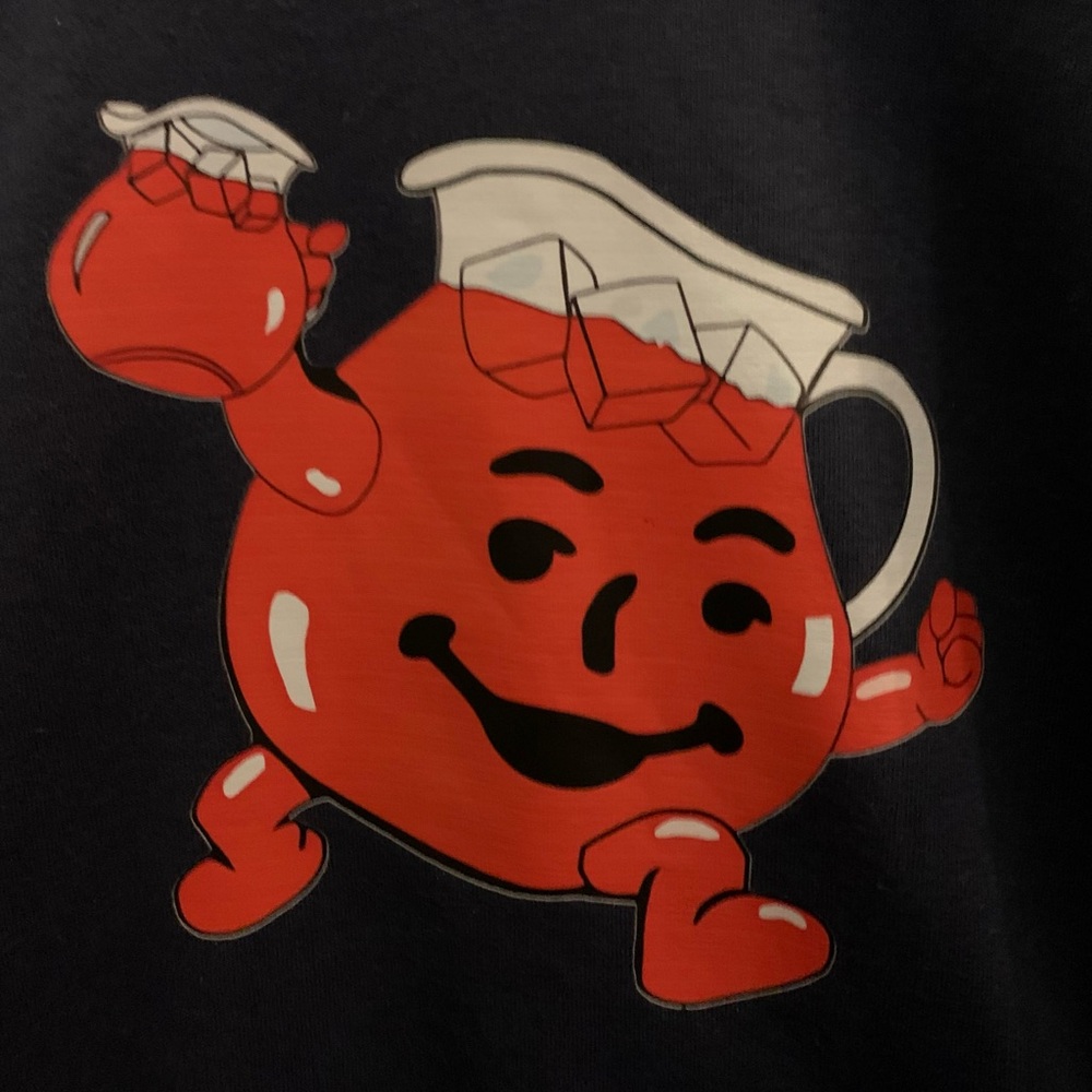 Everyone loves a tee shirt Kool Aid here